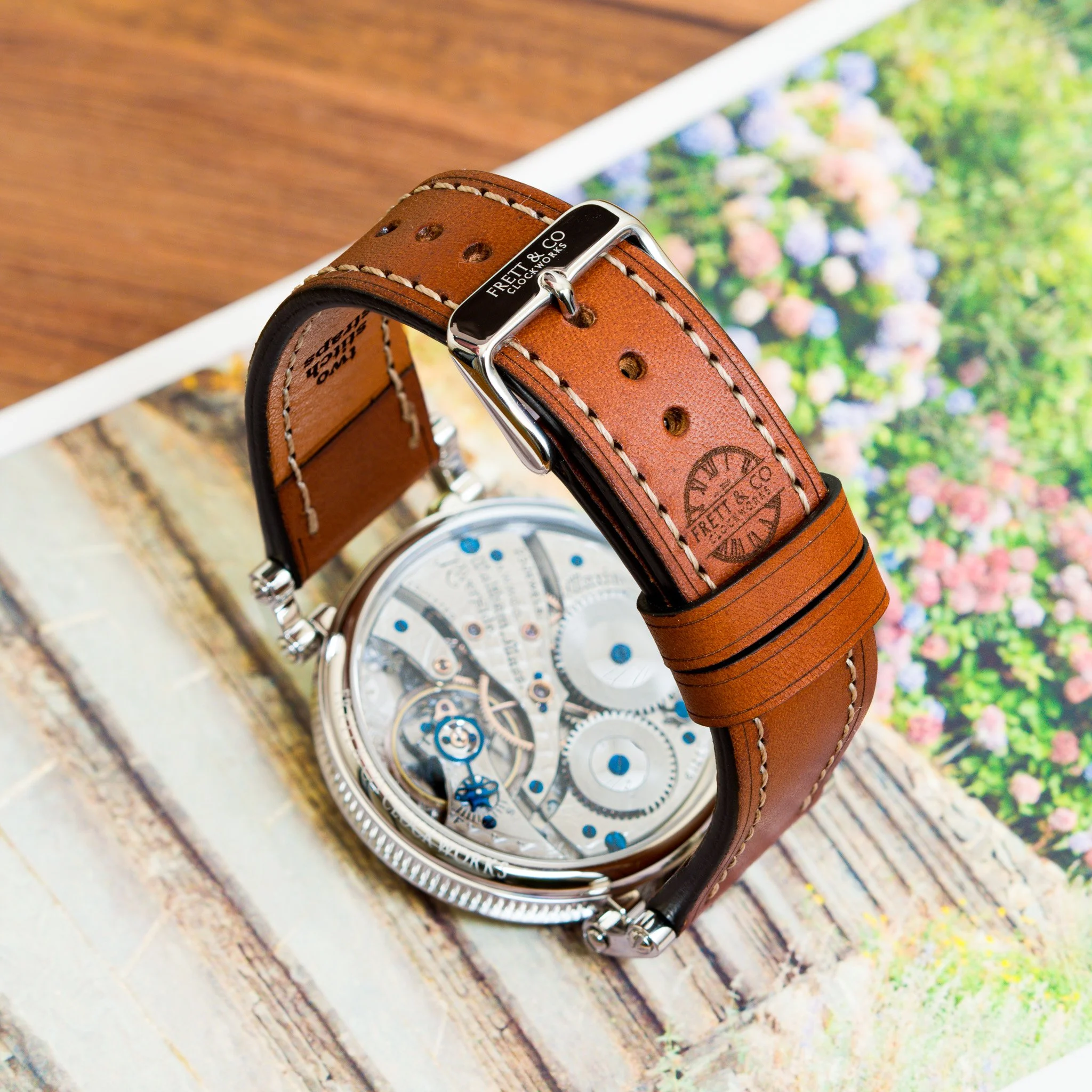 Waltham pocket watch conversion — Frett & Co Clockworks